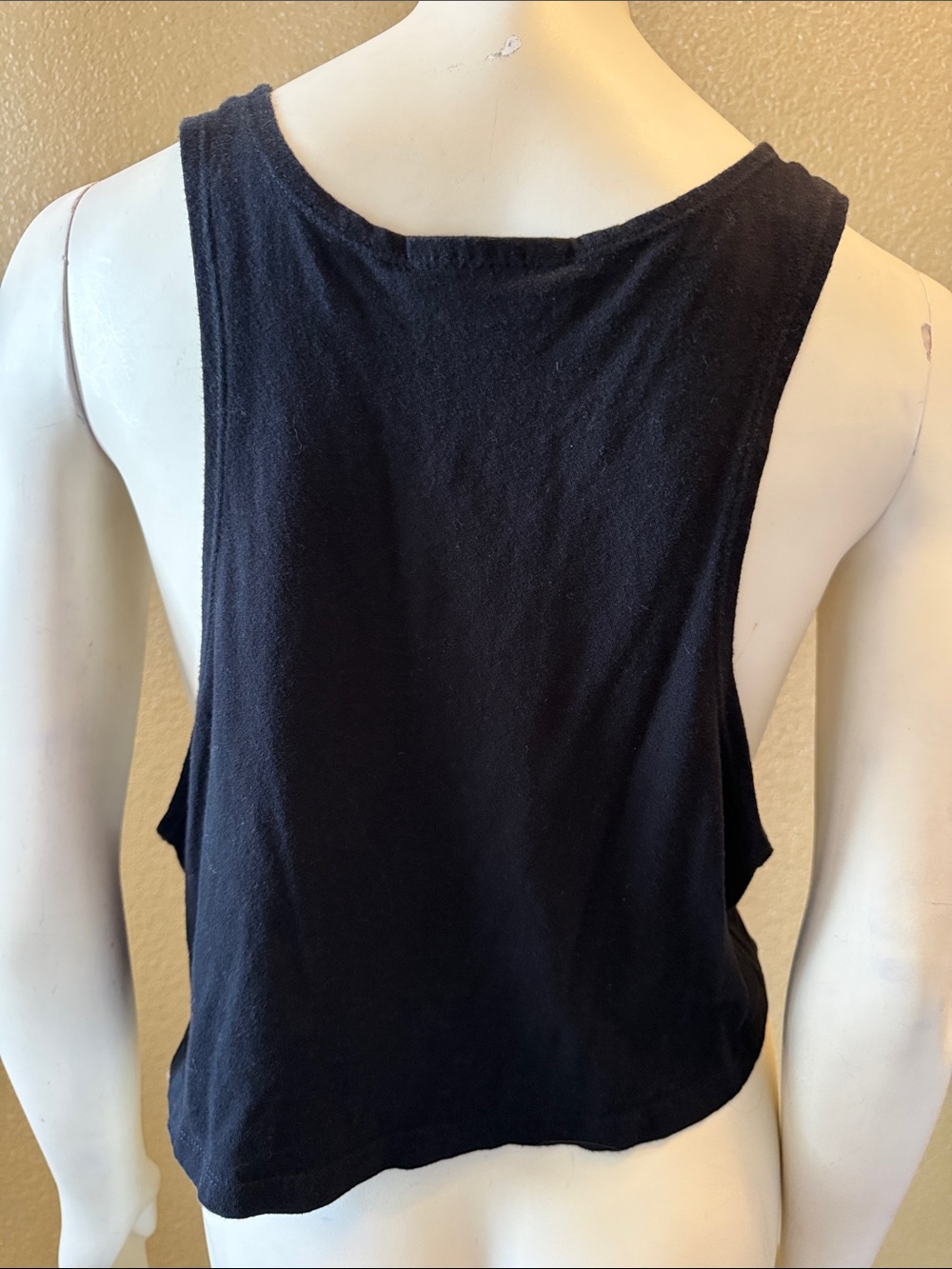 Metallica Bravado Brand "Ride the Lightning" Black Cropped Tank Top Vintage Y2K - Picture 2 of 4